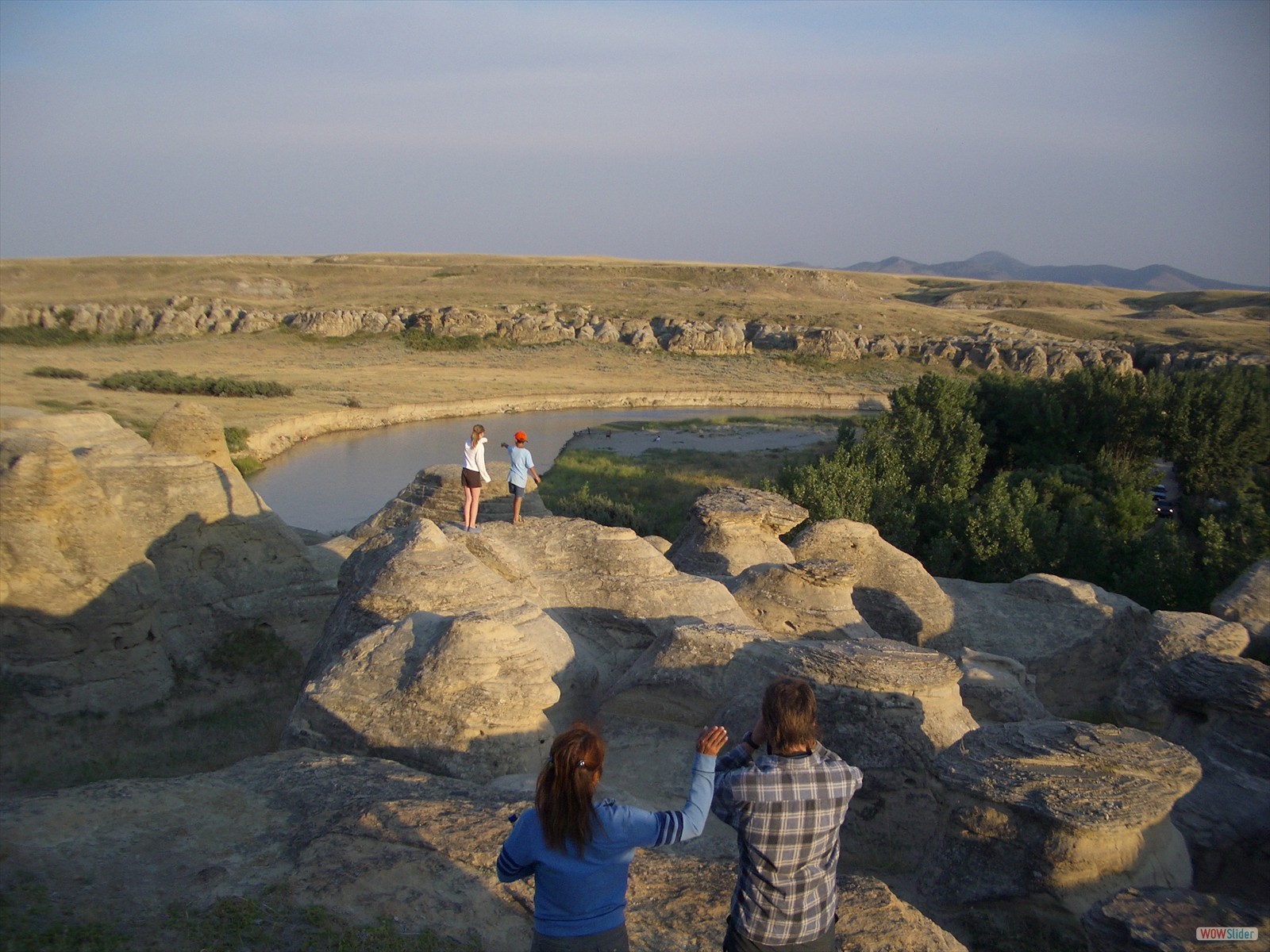 Writing On Stone Provincial Park